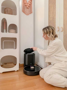 UONI Robot Vacuum Cleaner With Dustbin - 2 in 1 Sweeping and Mopping