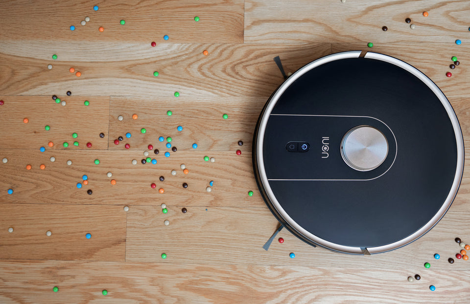 UONI Robot Vacuum Cleaner With Dustbin - 2 in 1 Sweeping and Mopping