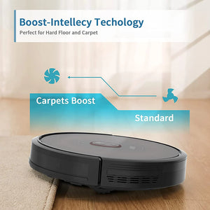 UONI Robot Vacuum Cleaner With Dustbin - 2 in 1 Sweeping and Mopping