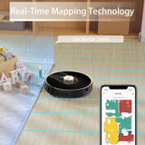 UONI Robot Vacuum Cleaner With Dustbin - 2 in 1 Sweeping and Mopping
