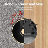 UONI Robot Vacuum Cleaner With Dustbin - 2 in 1 Sweeping and Mopping